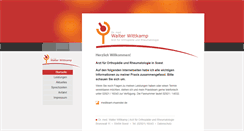 Desktop Screenshot of dr-wittkamp.de